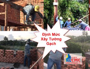 Định mức xây tường gạch mới nhất hiện nay
