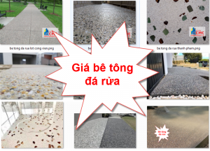 Giá bê tông đá rửa