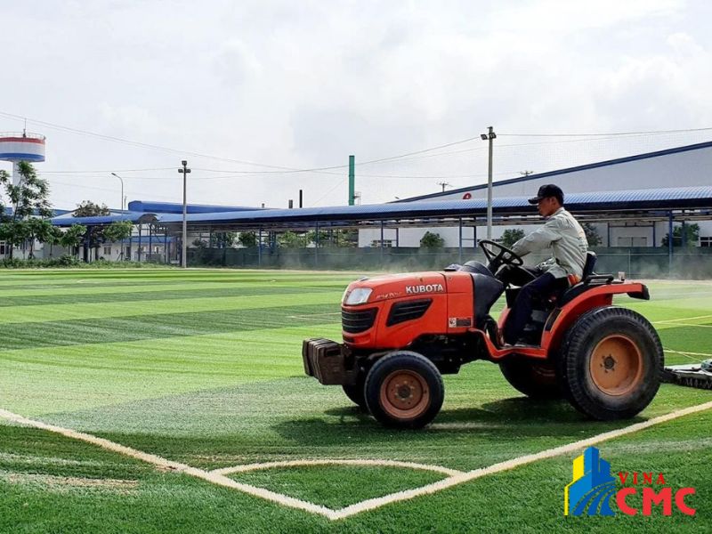 Lưu ý khi thi công cỏ nhân tạo để đảm bảo độ bền