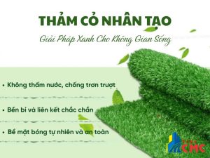 Thảm Cỏ Nhân Tạo - Giải Pháp Xanh Cho Không Gian Sống